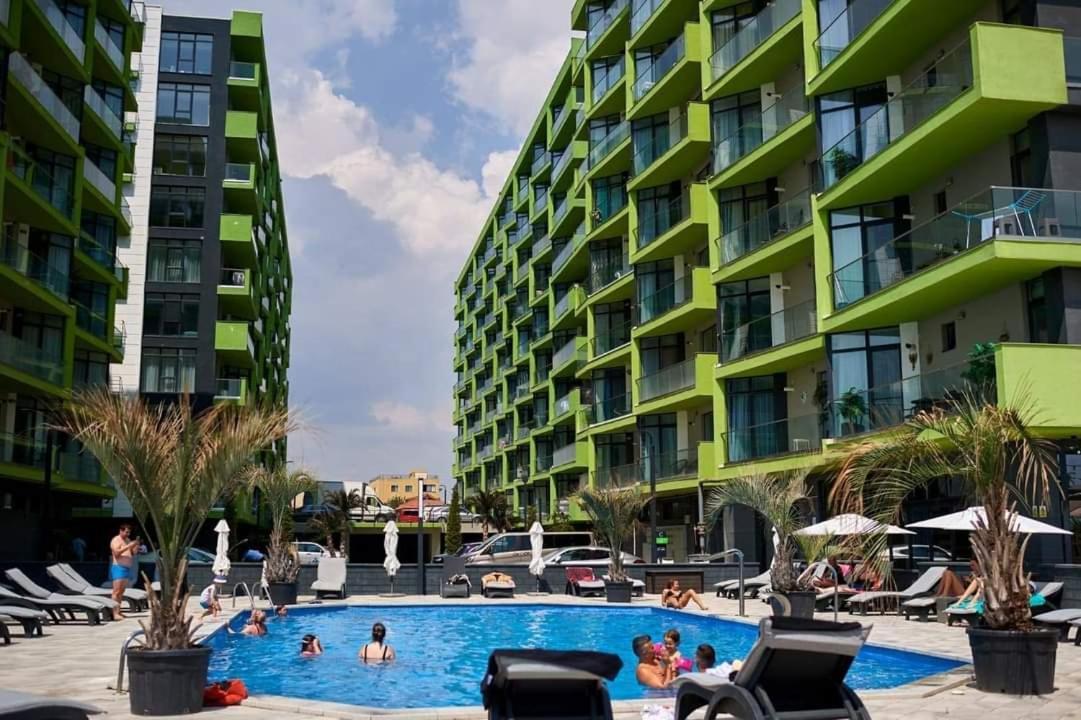 Alesea Ap-Alezzi Beach Resort Năvodari Kültér fotó